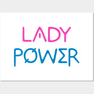 LADY POWER Posters and Art